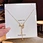 gold plated yellow gold plated cubic zirconia