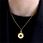 18k gold plated necklace
