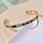 stainless steel fashion cuff links