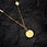 stainless steel round chain necklace