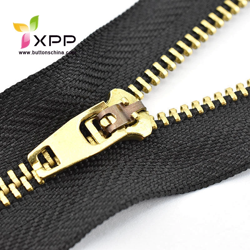 Jean zipper with YG slider