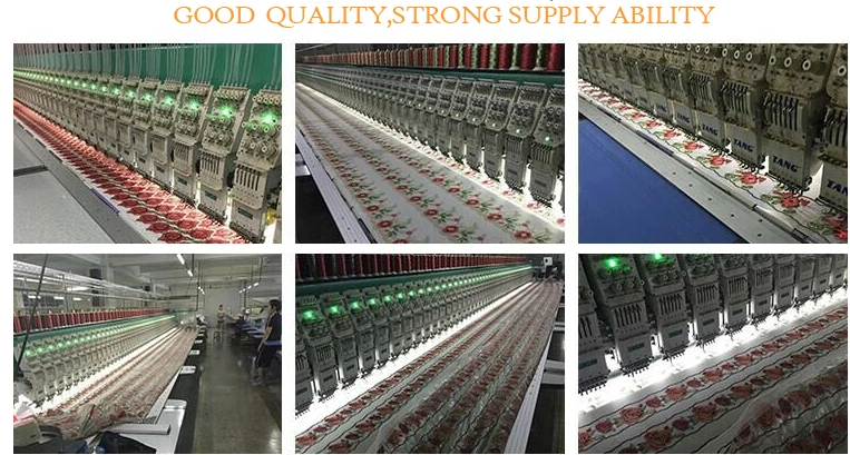 100% COTTON WATER FLOWER LACE FULL COTTON LACE MACHINE WORKSHOP