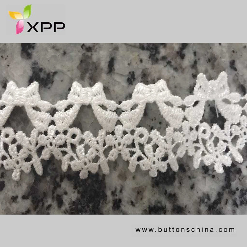 EMBRROIDERY FLOWER WEB FABRIC LACE Black cotton water flower lace white cotton lace embroidery fabric formal cotton embroidery lace