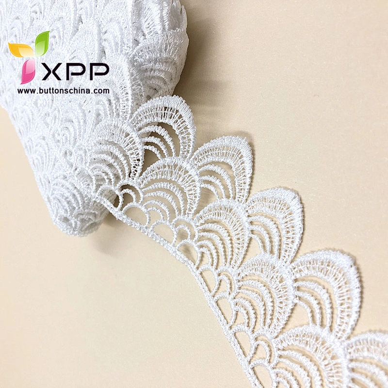 5CM 100% COTTON THREAD WATER KING LACE Black cotton water flower lace handmade cotton thread lace
