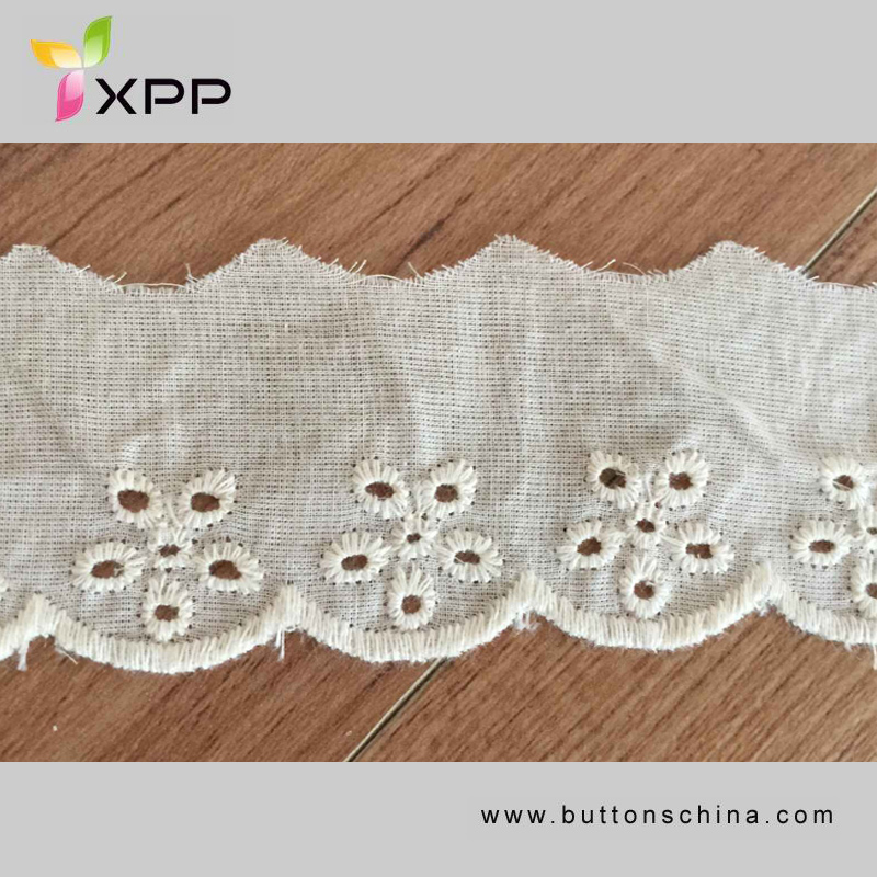 100% COTTON FABRIC EMBROIDERY TAPE LACE Black cotton water flower lace nylon cotton lace fabric embroidered lace cotton fabric