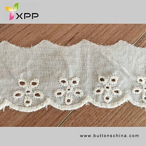 100% COTTON FABRIC EMBROIDERY TAPE LACE Black cotton water flower lace nylon cotton lace fabric embroidered lace cotton fabric