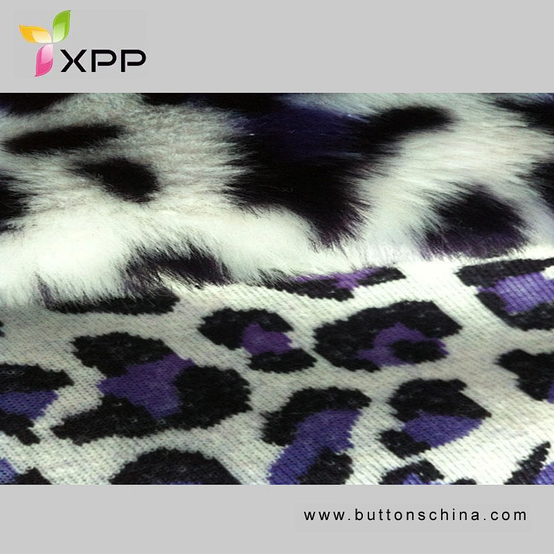 Print leopard High Quality Wholesale Stock Lot Jacquard Faux Fur Fabric Fake Fur fake sherpa fleece fabric sherpa fleece bonding fabric fake fur with fabric