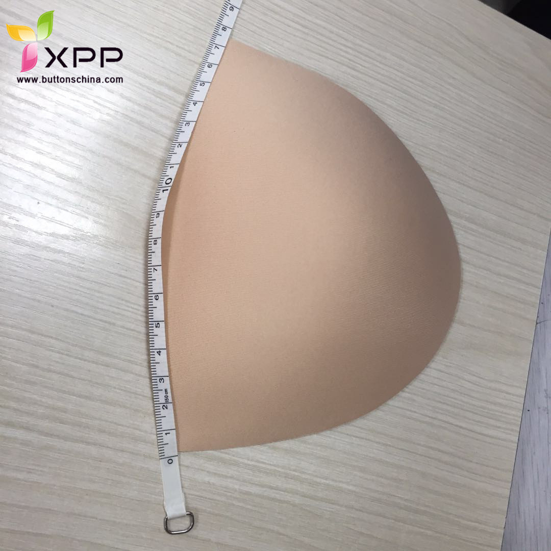 half PU foam bra cup measuring