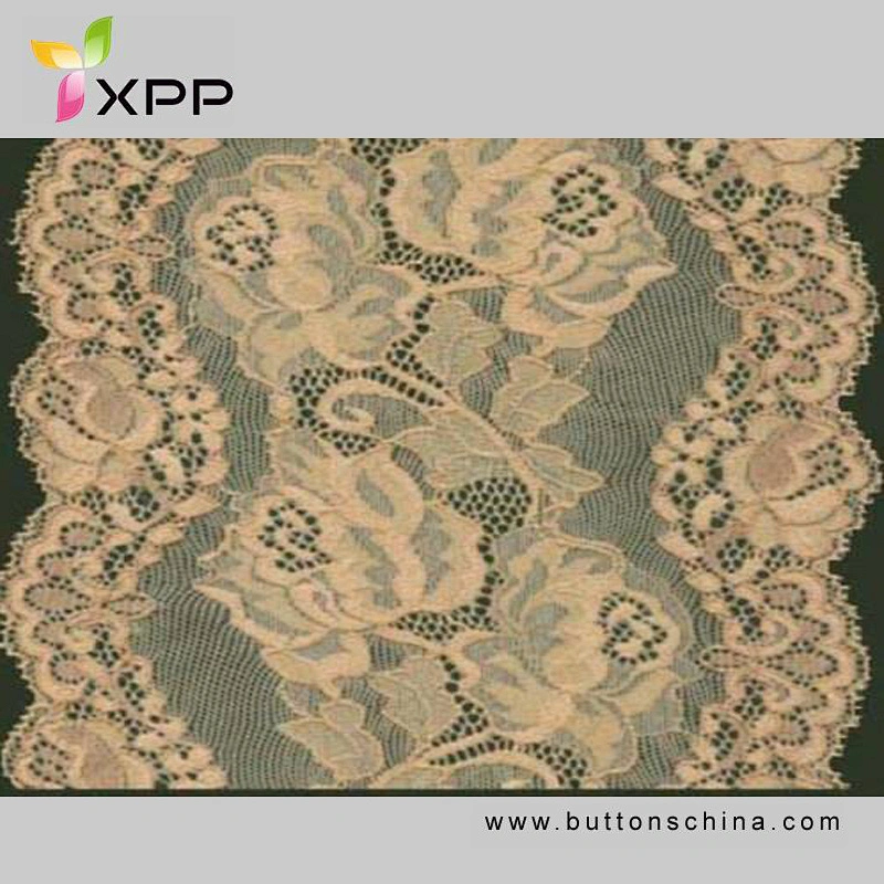 BIG WITDH 100%NYLON NO PRESSER LACE MULITI COLOR BIG WITDH 100%NYLON NO PRESSER LACE MULITI COLOR pink yellow  water thread  lace Black cotton water flower lace handmade cotton thread lace style polyester no elastic lace lace fabric black and white