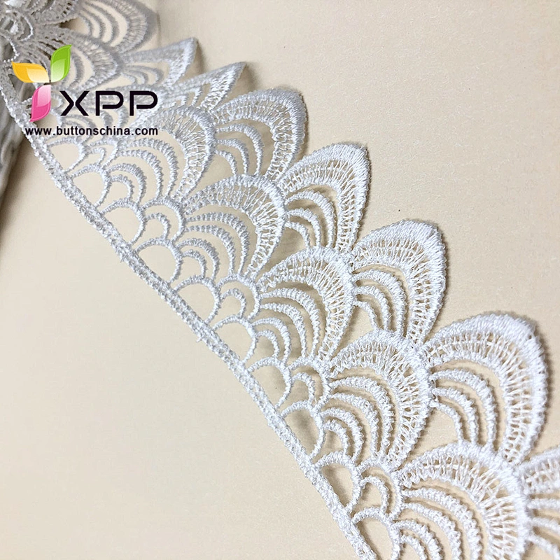 5CM 100% COTTON THREAD WATER KING LACE Black cotton water flower lace handmade cotton thread lace