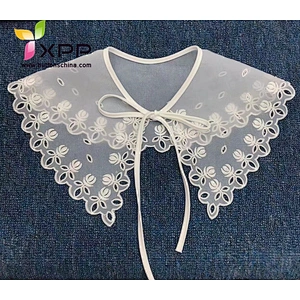 lace collar flower lace voile lace collar organza lace collar ronnd collar lace emb and lace