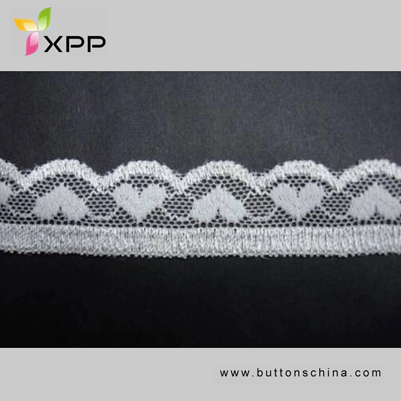 90%NYLON 10%SPANDEX PRESSER SMALLAR EALSTIC LACE WHITE DYING handmade cotton thread lace style cotton embroidery thread handcut voile lace white lace