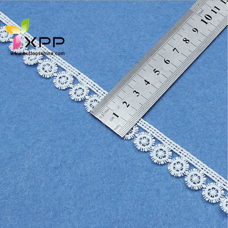 5CM 100% COTTON THREAD WATER KING LACE Black cotton water flower lace handmade cotton thread lace