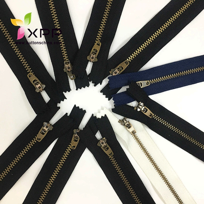 Jean zipper with YG slider