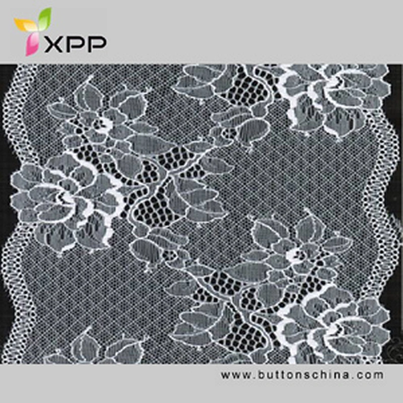 Off white  water thread  lace Black cotton water flower lace handmade cotton thread lace style polyester no elastic lace