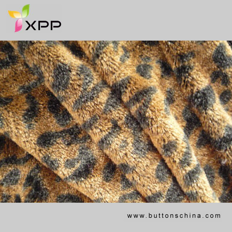 Wholesale Stock Lot Jacquard Faux Fur Fabric Fake Fur polyester sherpa fleece fabric fake sherpa fleece fabric sherpa fleece bonding fabric jacquard fake fur fabriPrint leopard High Quality c