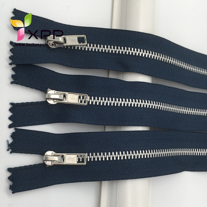 anti-nickle close end zipper with YG slider