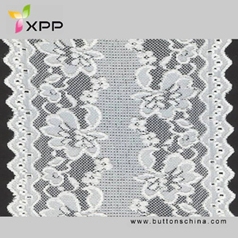 150CM EMBROIDERY FLOWER DYING LACE MANY COLOR 100% COTTON YARN Off white  water thread  lace Black cotton water flower lace silver lace fabric thread