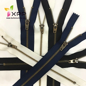 Jean zipper with YG slider