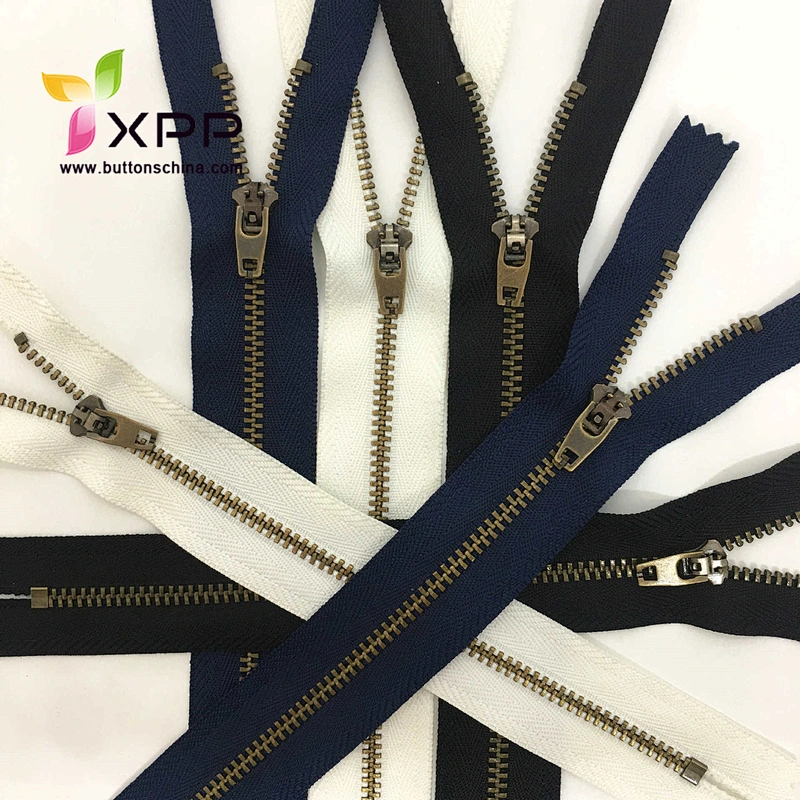 Jean zipper with YG slider