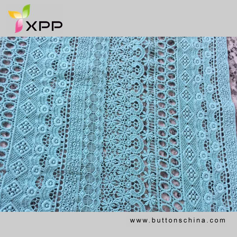 150CM EMBROIDERY WATER LACE MANY COLOR 100% COTTON YARN Off white  water thread  lace Black cotton water flower lace embroidery white cotton lace