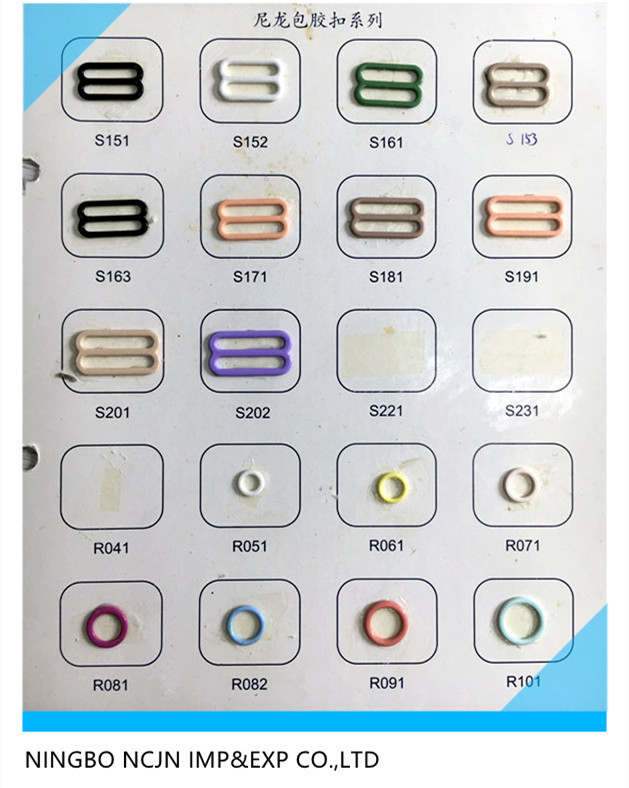 nylon coated bra adjust buckle catalogue