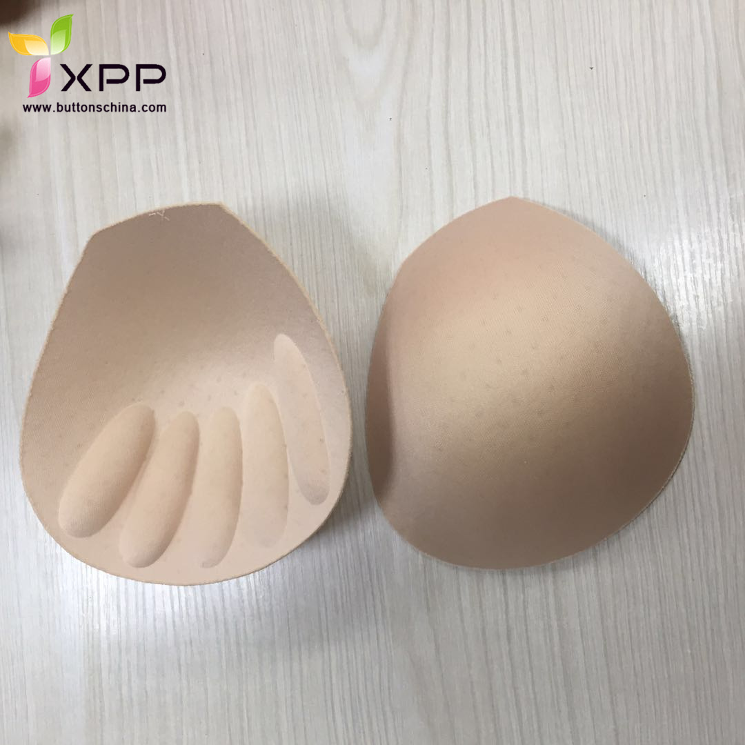 five fingers pu foam bra cup wearing full bra cup underwire full spong bra cup bra cup swimwear cup PU foam bra cup