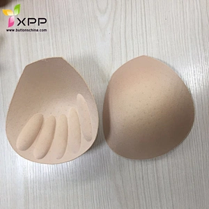 five fingers pu foam bra cup wearing full bra cup underwire full spong bra cup bra cup swimwear cup PU foam bra cup