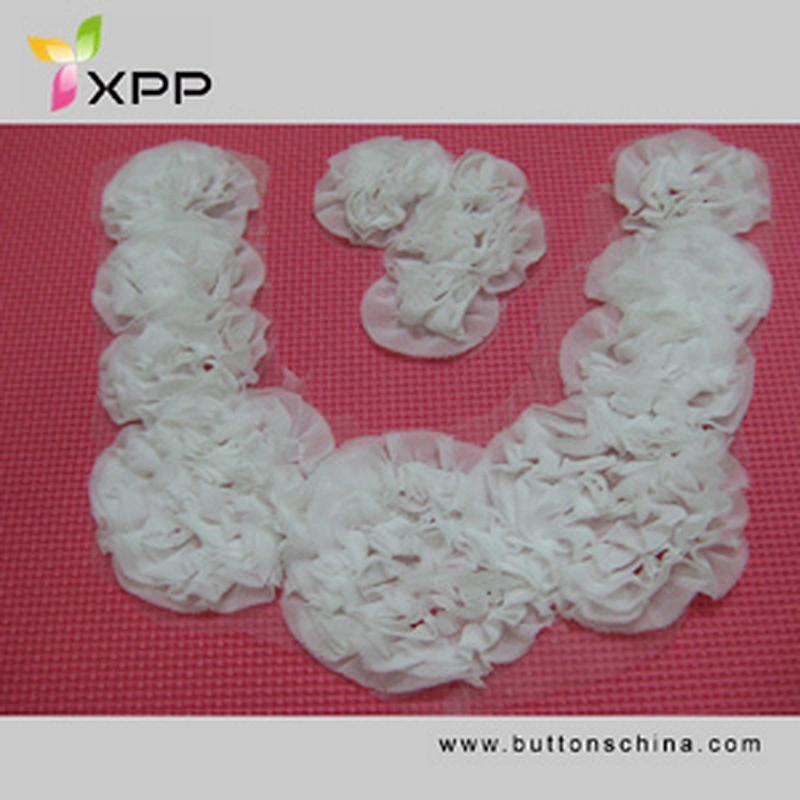 WHITE CHIFFON TAPE COLLAR LACE lace collar lace white collar tape rose chiffon lace collar chiffon collar