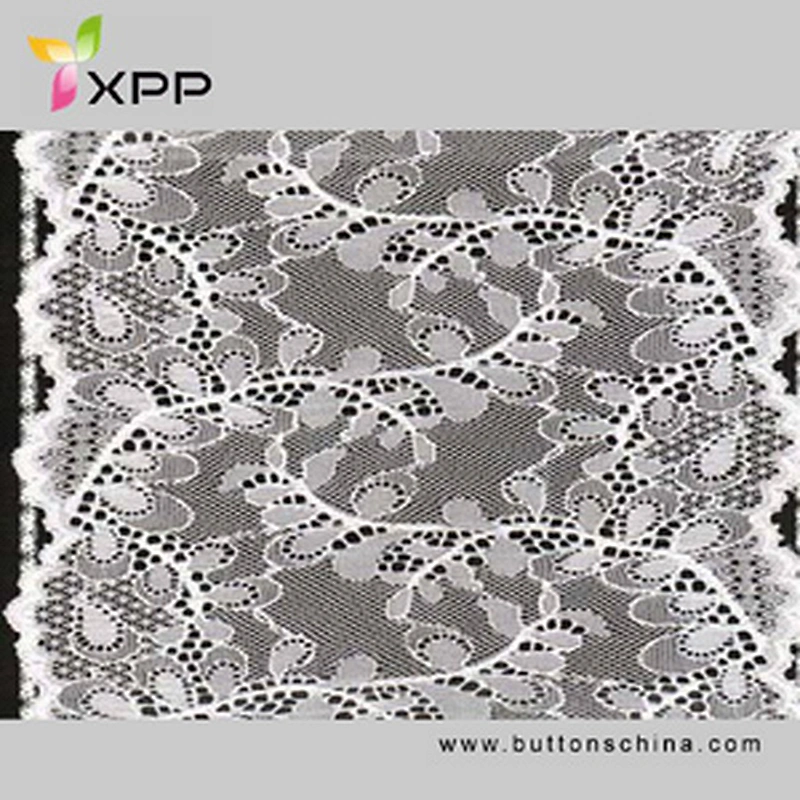 Off white  water thread  lace Black cotton water flower lace handmade cotton thread lace style polyester no elastic lace