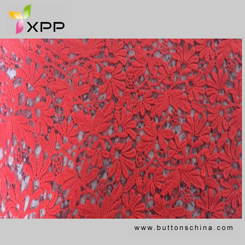 150CM EMBROIDERY FLOWER DYING LACE MANY COLOR 100% COTTON YARN Off white  water thread  lace Black cotton water flower lace silver lace fabric thread