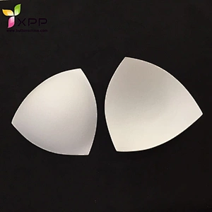 white color triangle spongs bra cup