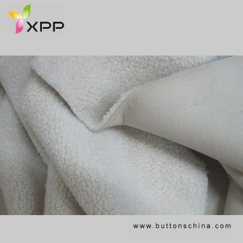 Sherpa Super Soft Polyester combined fabric polyester sherpa fleece fabric sherpa fleece bonding fabric