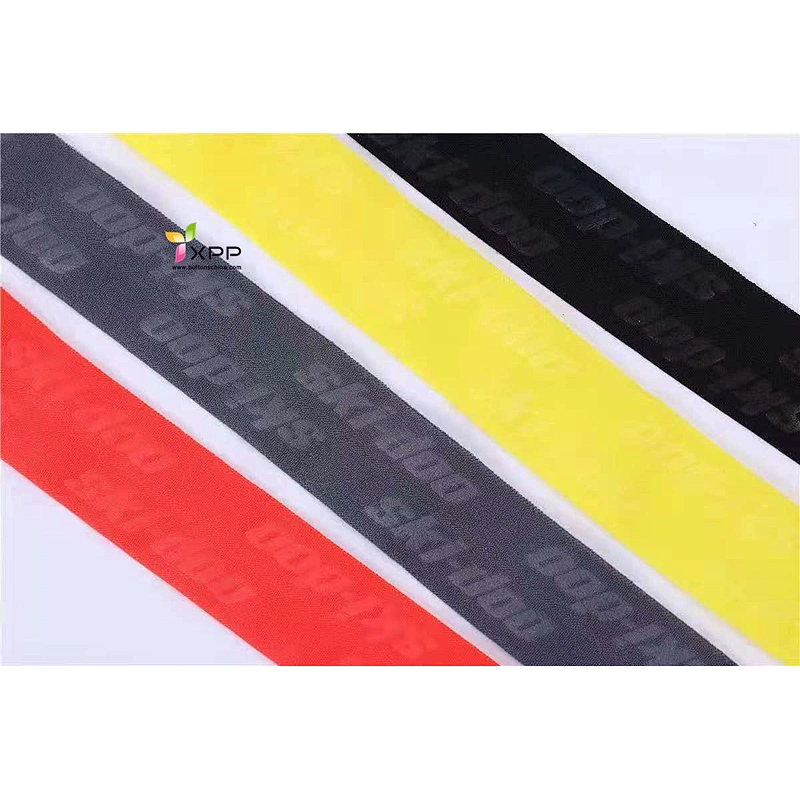 elastic button hole tape button hole elastic webbing elastic webbing  jacquard elastic