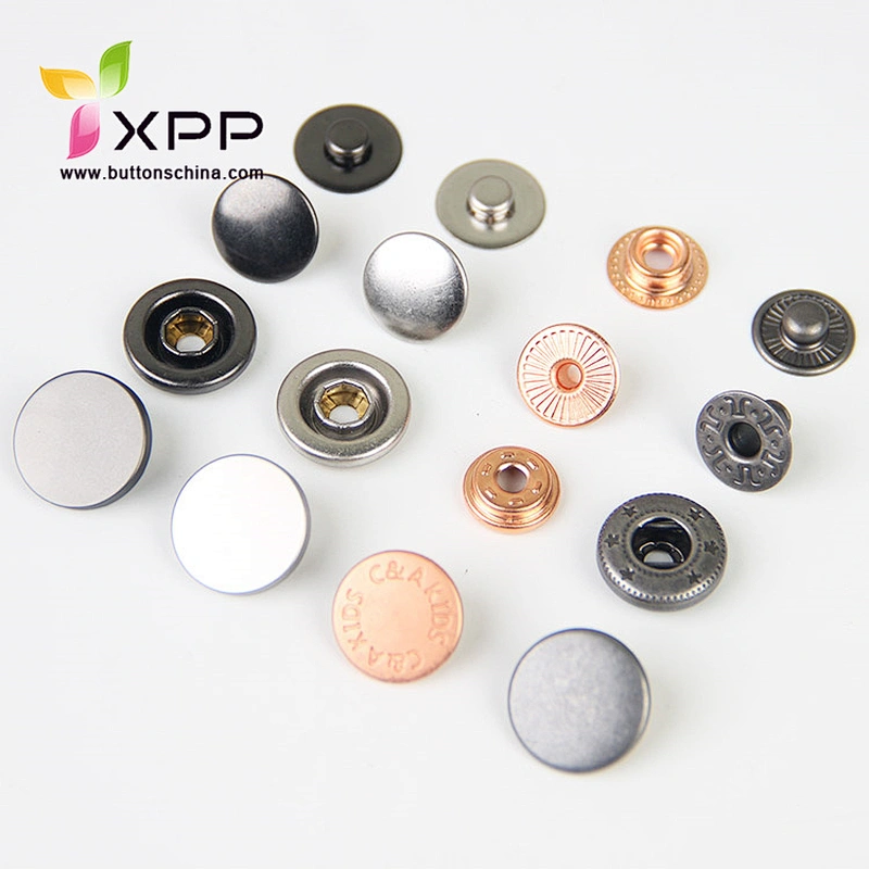 4 parts 201 metal snap button press metal snap button