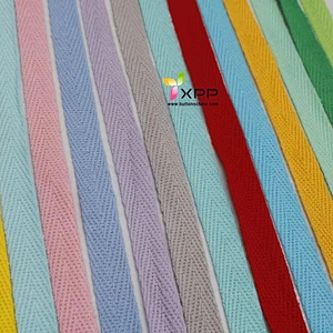 HERRINGBONE MULTICOLOR COTTON TAPE  TT009