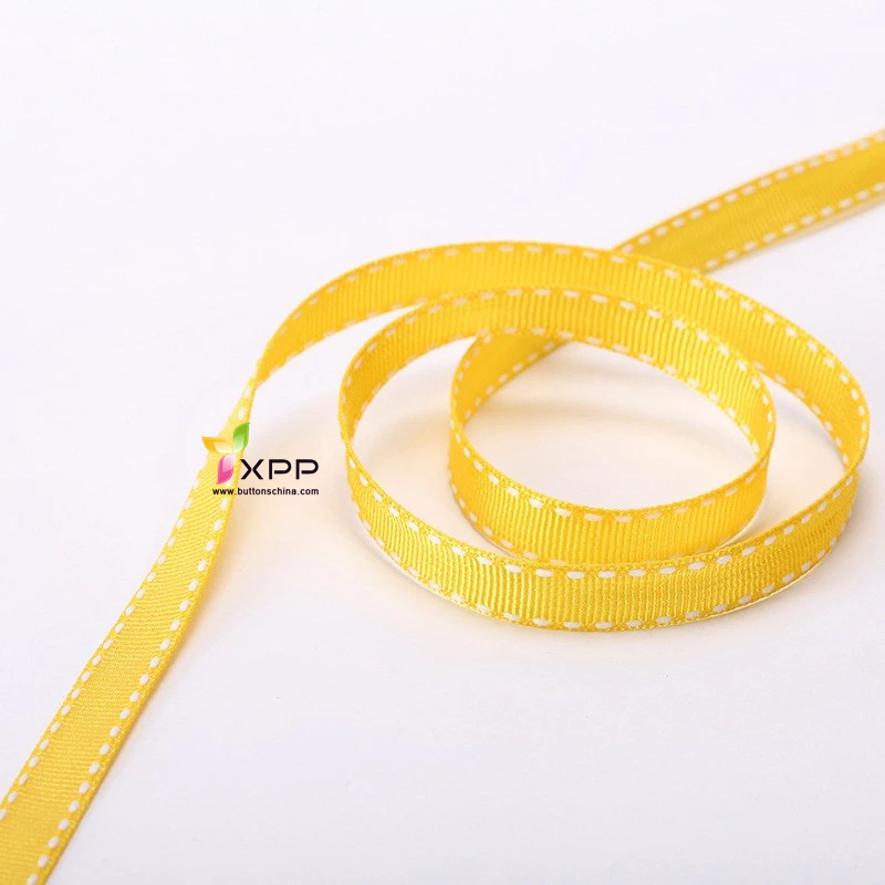 Stitches on both sides Grossgain polyester tape with many color double satin ribbon polyester double faced polyester ribbon double color satin ribbon single face satin ribbon