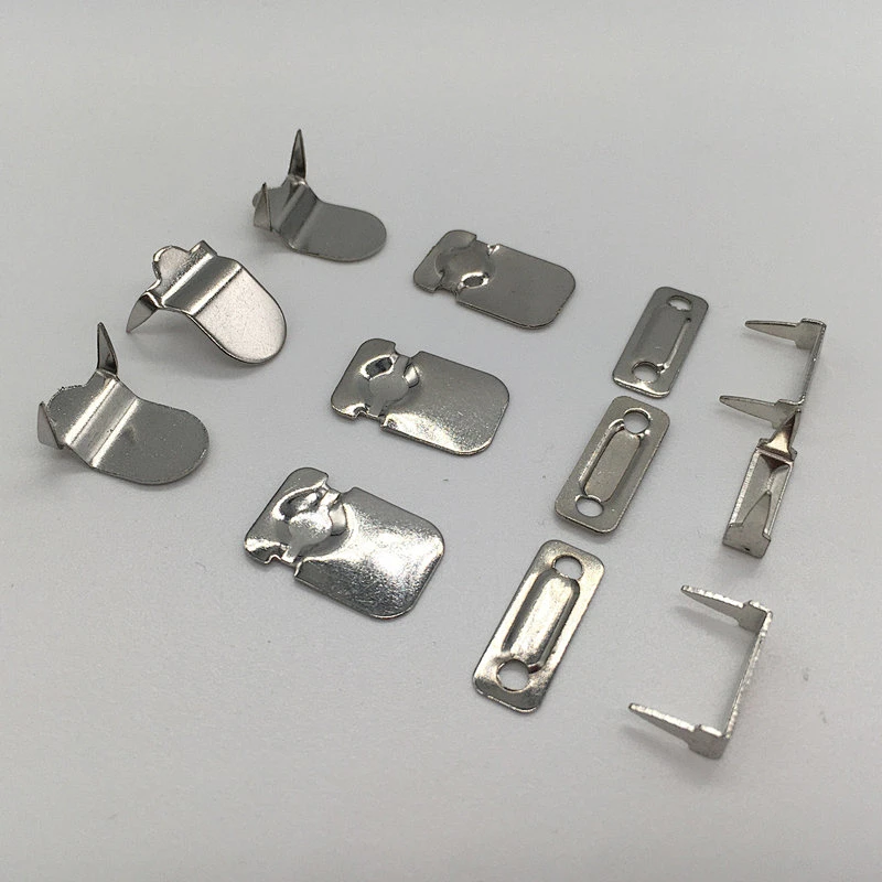 china manufactory metal trouser hook 4parts hook trouser hook button trouser