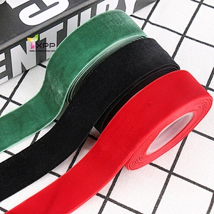 Lace two side single face many color velvet tape single face velvet tape velvet single face single face velvet ribbons single face velvet ribbon two side tape