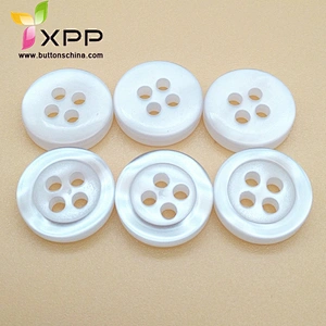 high quality plastic pear fashion shirt button polyester button laser button