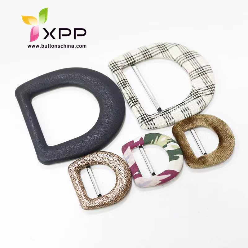fabric covered belt buckle china manufactory