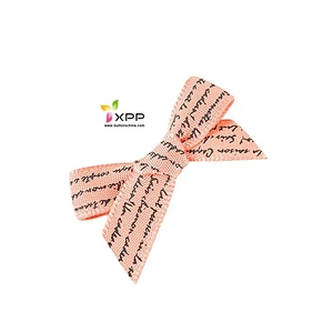 Logo print butterfly  Grossgain polyester tape with many color double faced polyester ribbon double color satin ribbon satin ribbon single face single face satin ribbon