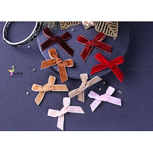 Floweer single face many color velvet tape single face velvet tape single face velvet ribbons single face velvet ribbon