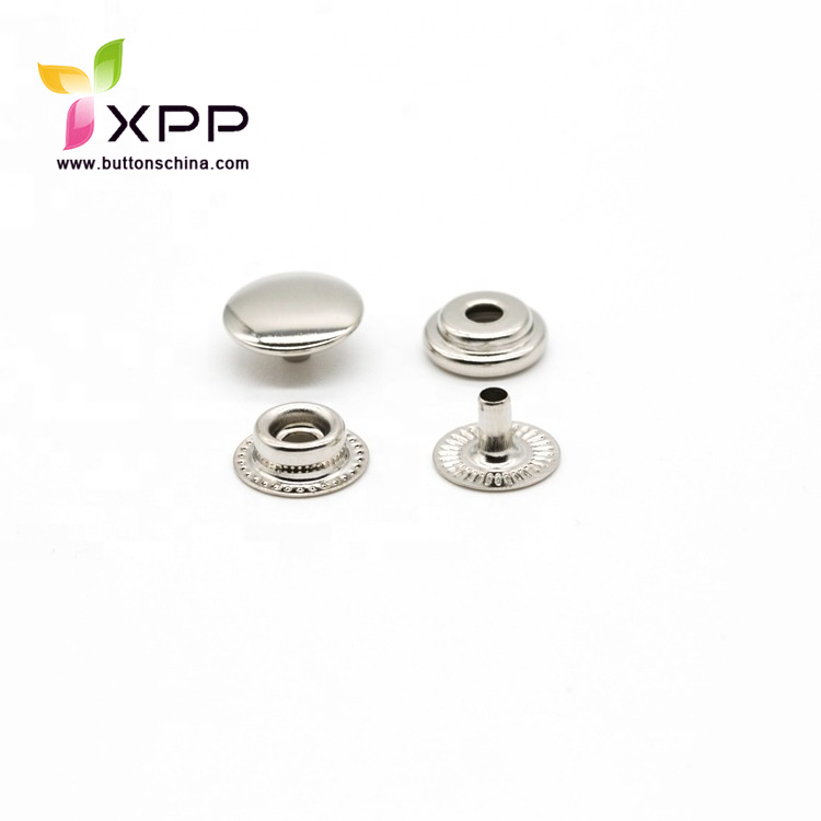 4 parts 201 metal snap button press metal snap button