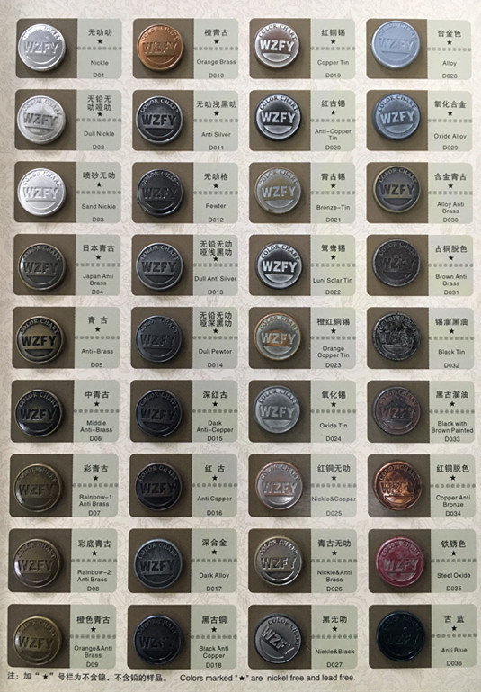 spring type snap button supplier