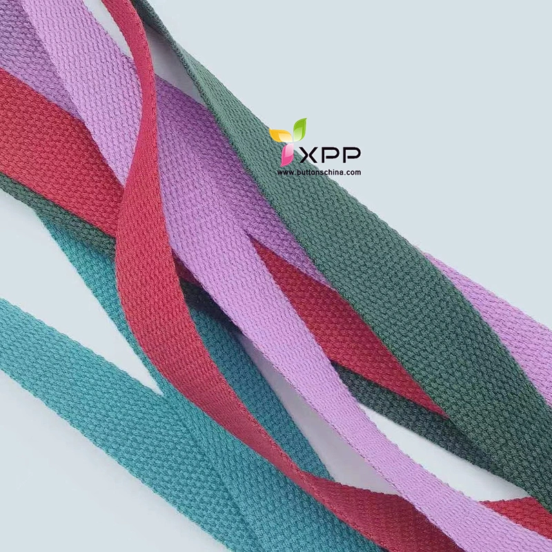 HERRINGBONE MULTICOLOR COTTON TAPE  TT009