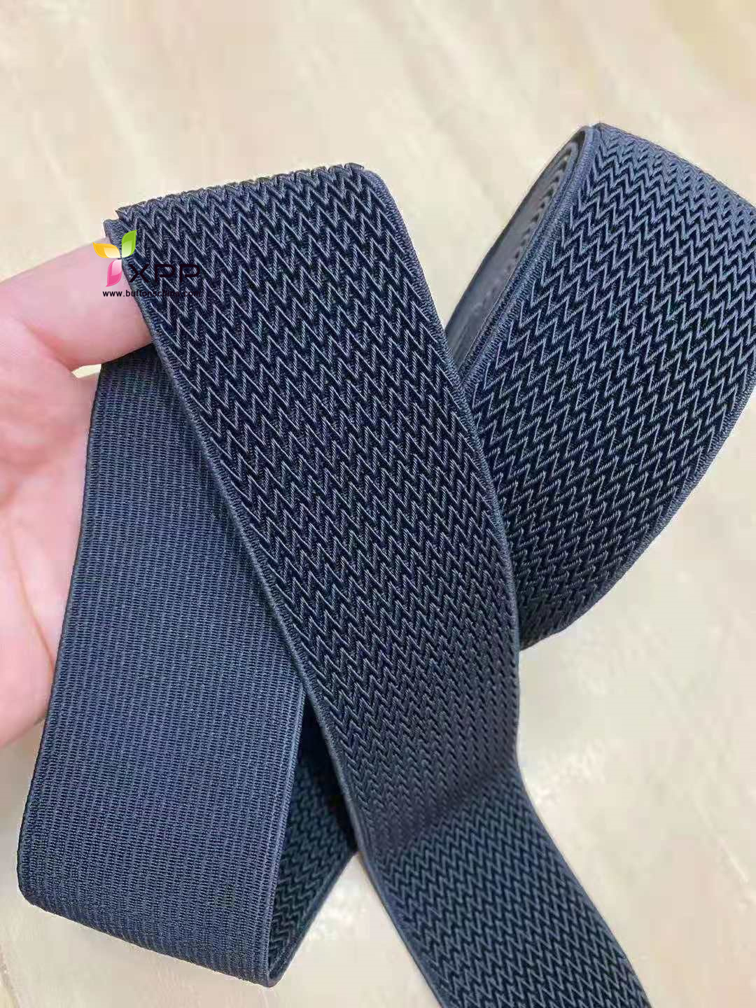 elastic button hole tape elastic tape with hole elastic webbing with hole