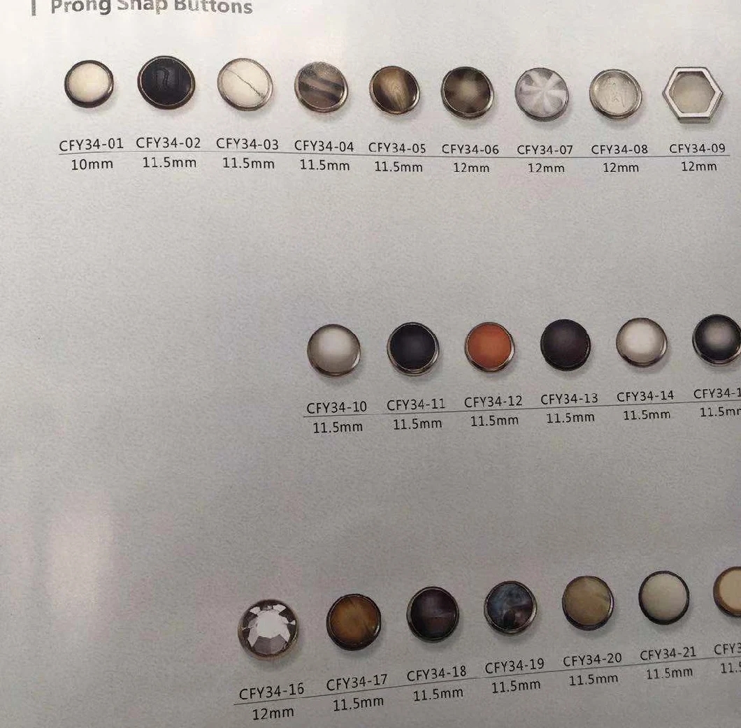 ring snap button catalogue