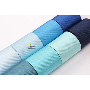 Round dot print Grossgain polyester tape with many color double satin ribbon polyester double faced polyester ribbon double color satin ribbon satin ribbon single face