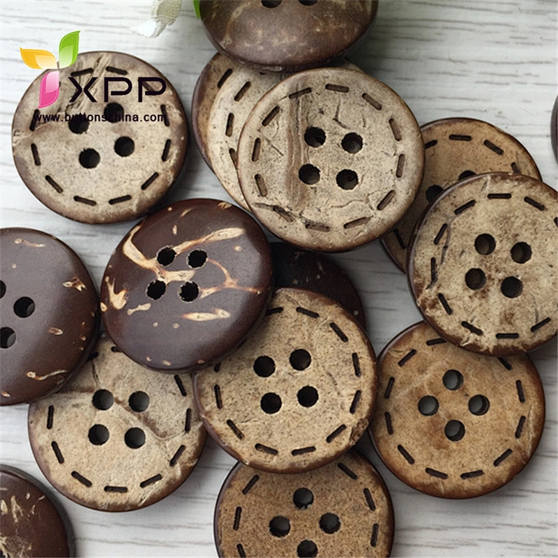 plane coconut shell 2h button